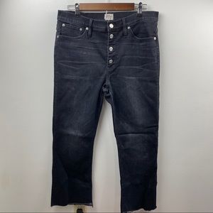 J Crew 31 Billie Demi Boot Crop Jeans